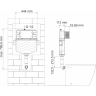 Смывной бачок скрытого монтажа WASSERKRAFT ALLER 10 10TLT.031.ME.PG04