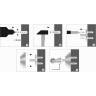 Стакан с мыльницей WASSERKRAFT ISAR K-7326